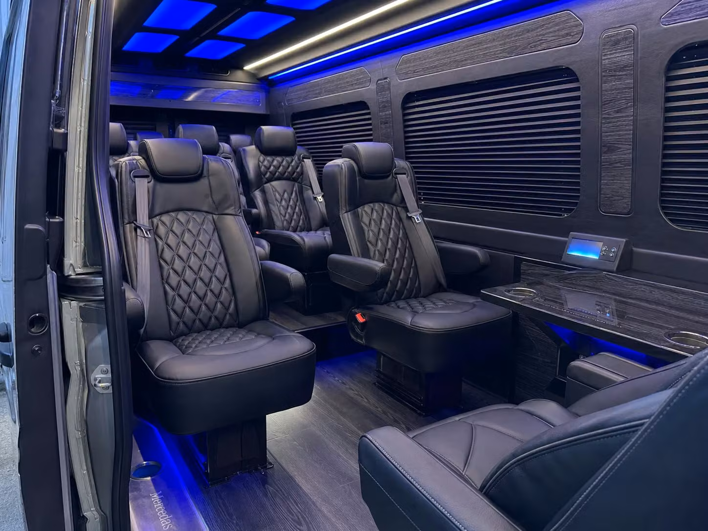 sprinter van transportation for groups and events across new haven